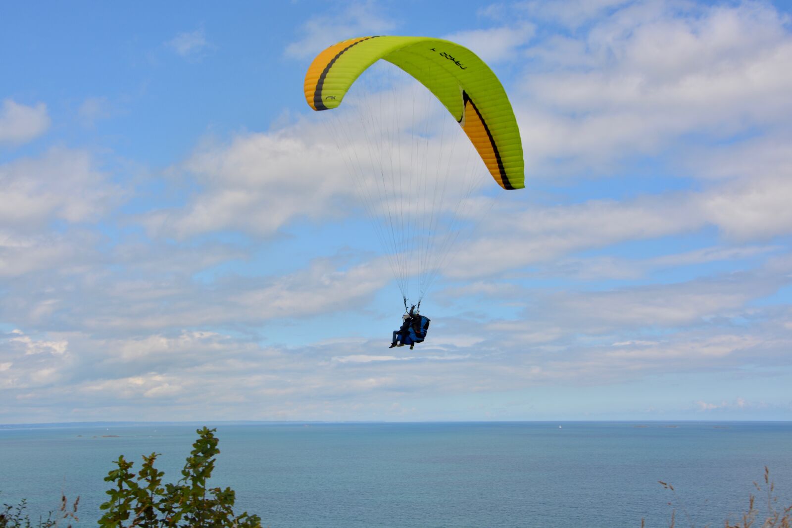 Nikon D5200 sample photo. Paragliding, paraglider, sailing photography
