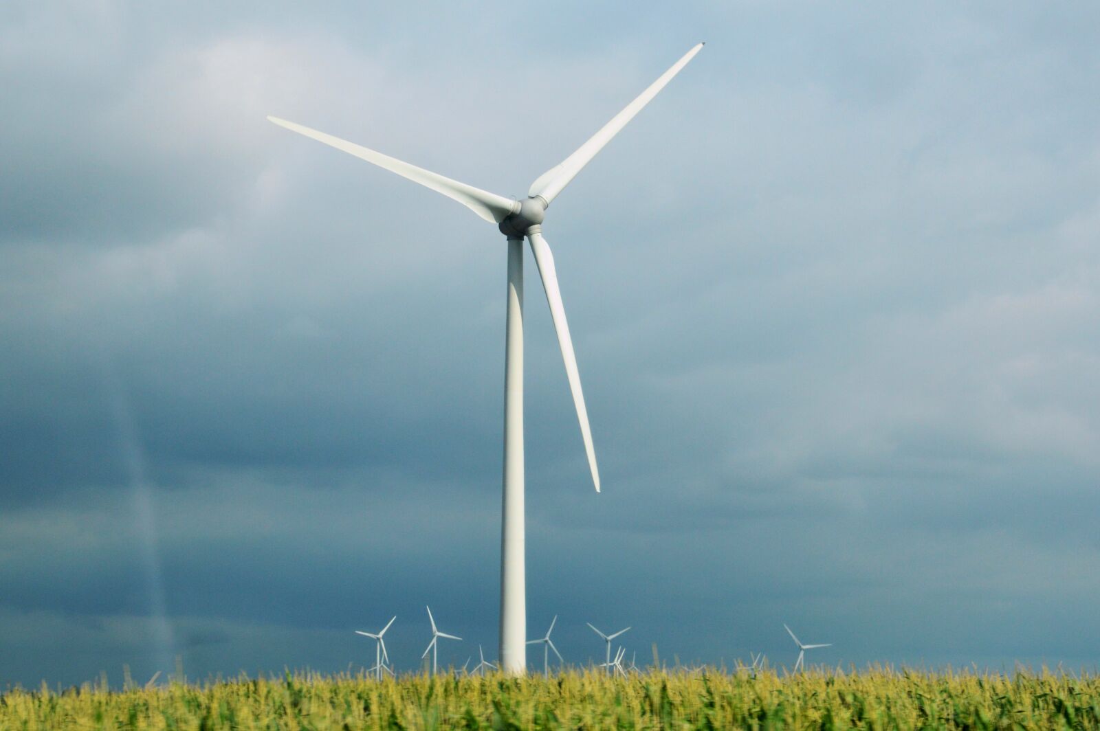 Nikon D3200 sample photo. Wind turbine, wind, energy photography
