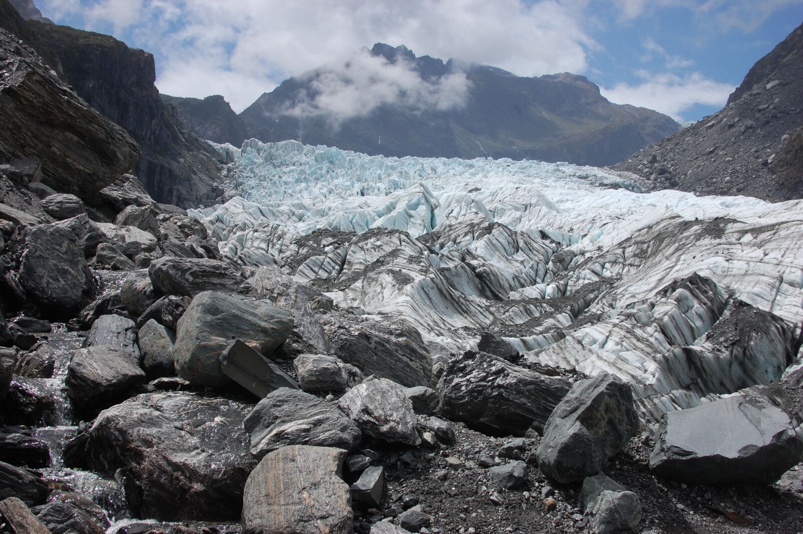 Nikon D40 sample photo. Glacier, rock, ice photography