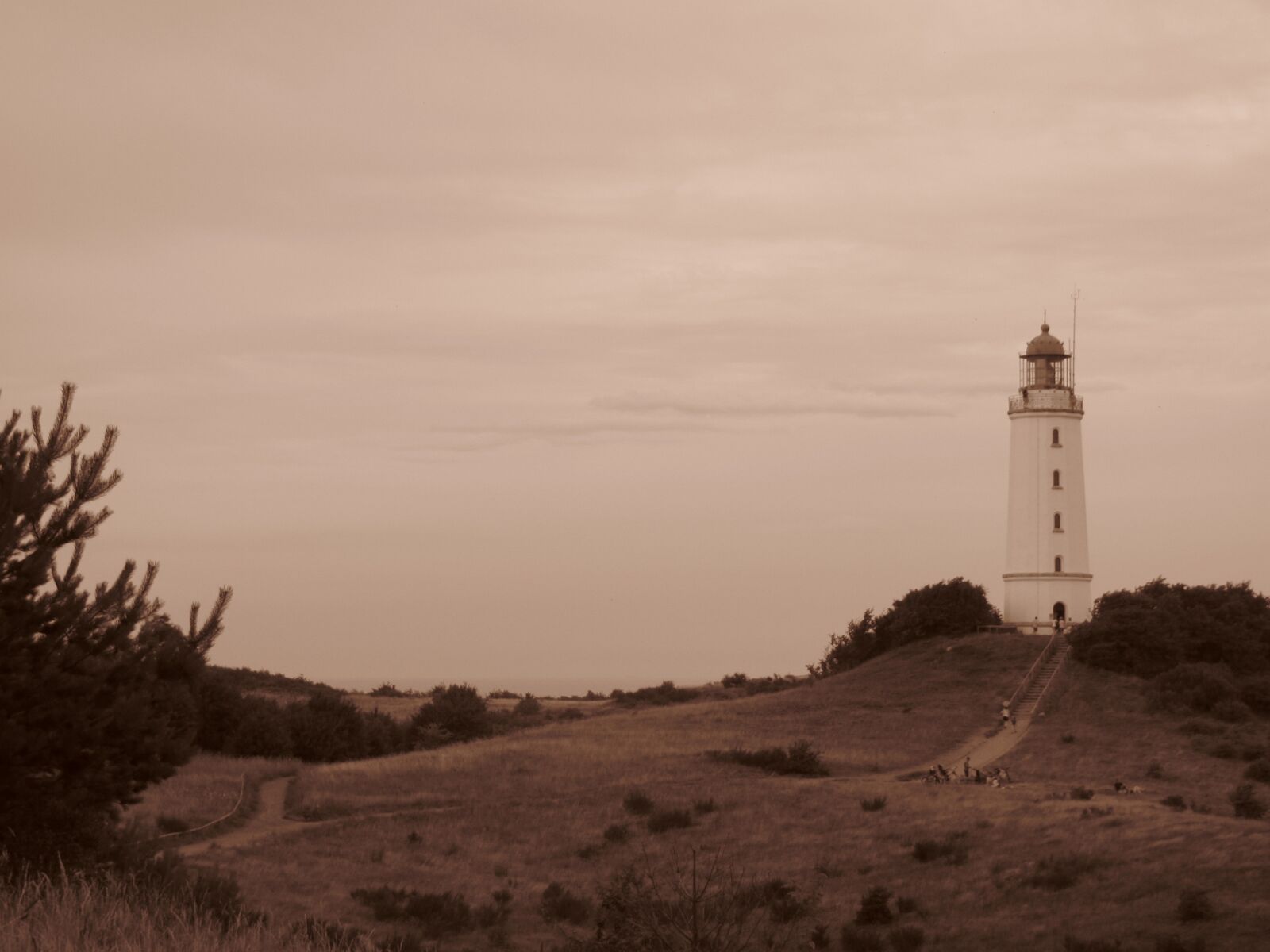 Canon PowerShot SX120 IS sample photo. Lighthouse, rügen, retro photography