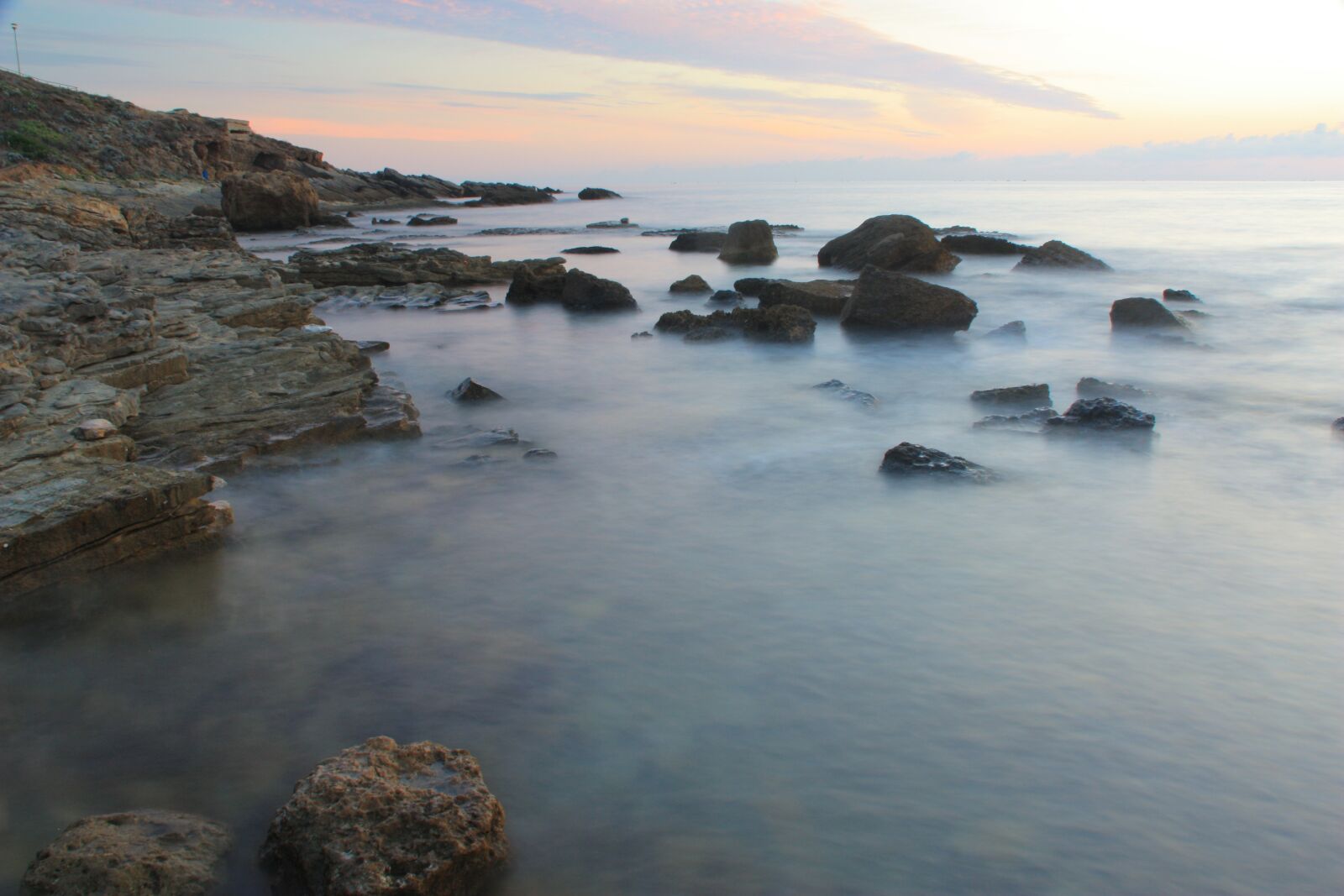 Canon EOS 450D (EOS Rebel XSi / EOS Kiss X2) sample photo. Rocks, sunset, alghero photography