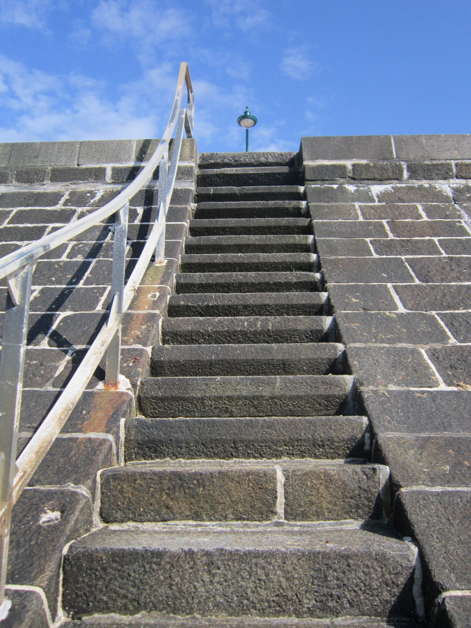 Canon PowerShot A3200 IS sample photo. Dam, stairs, saint malo photography