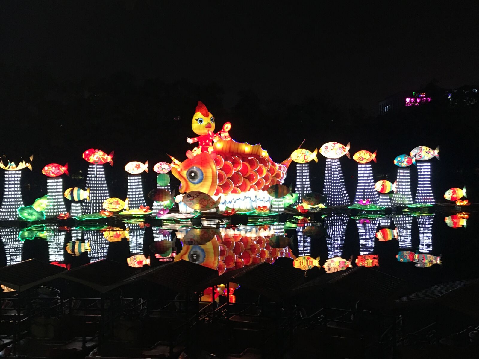 Apple iPhone 6s sample photo. The lantern festival, lantern photography