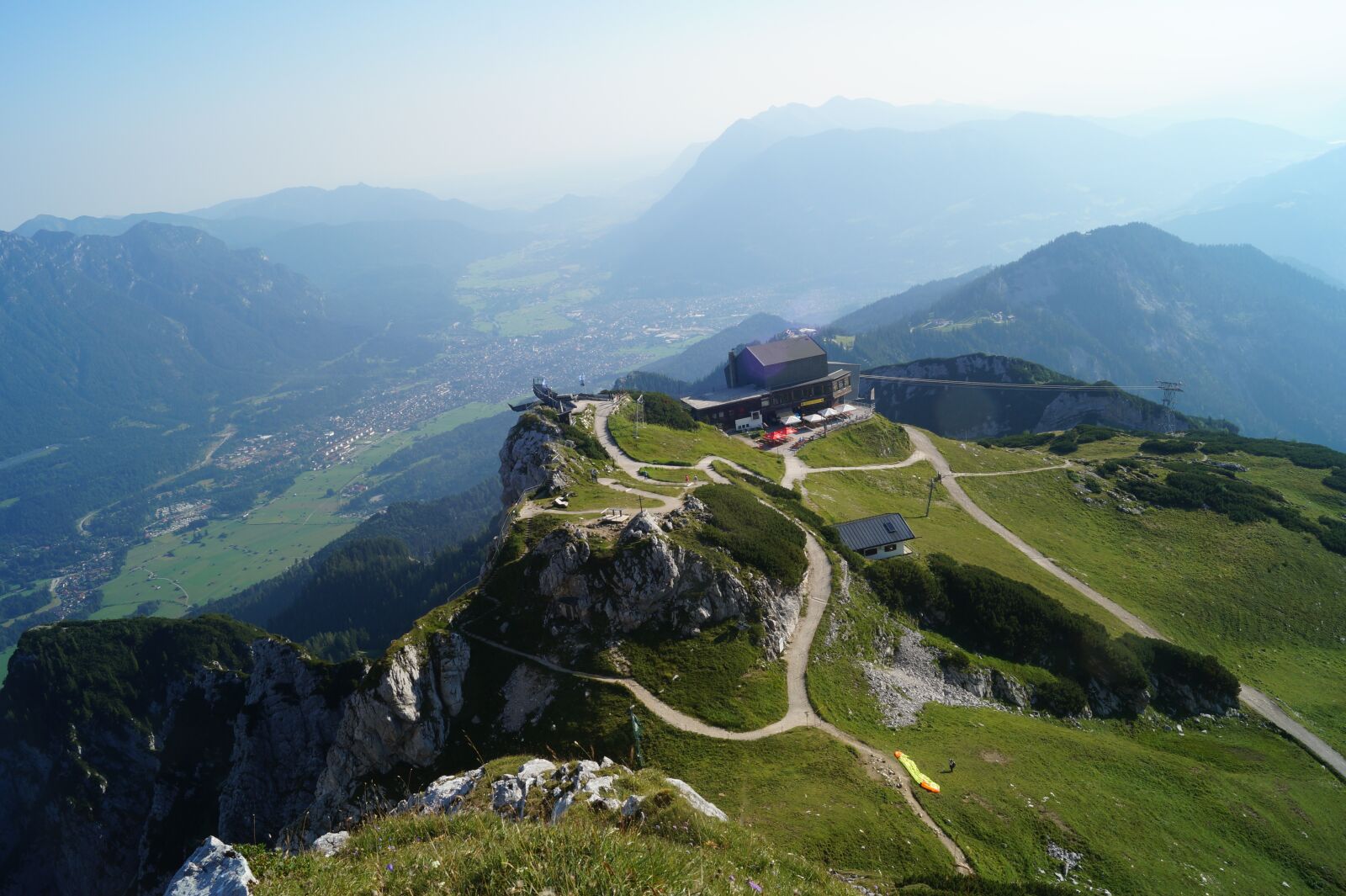 Sony DT 18-55mm F3.5-5.6 SAM II sample photo. Mountain, easter fields, garmisch photography