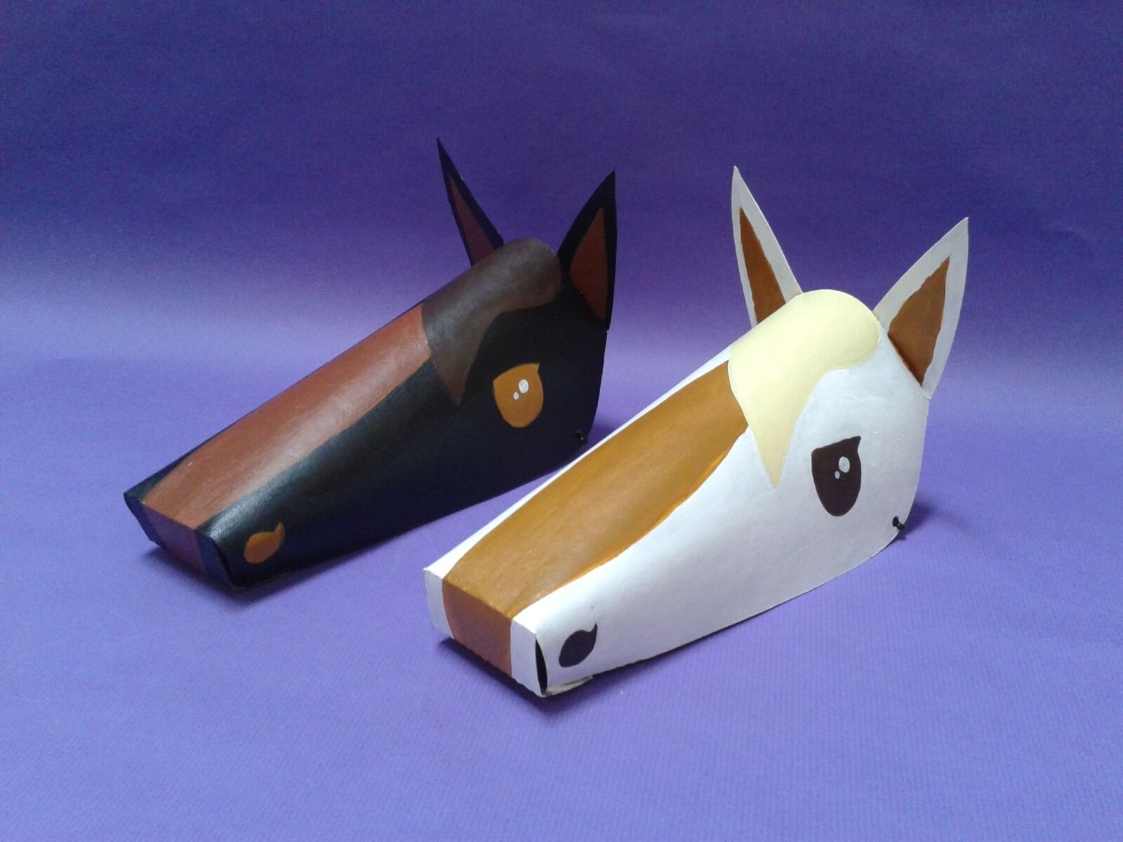 Samsung Galaxy S3 Mini sample photo. Mask, horse, paper photography