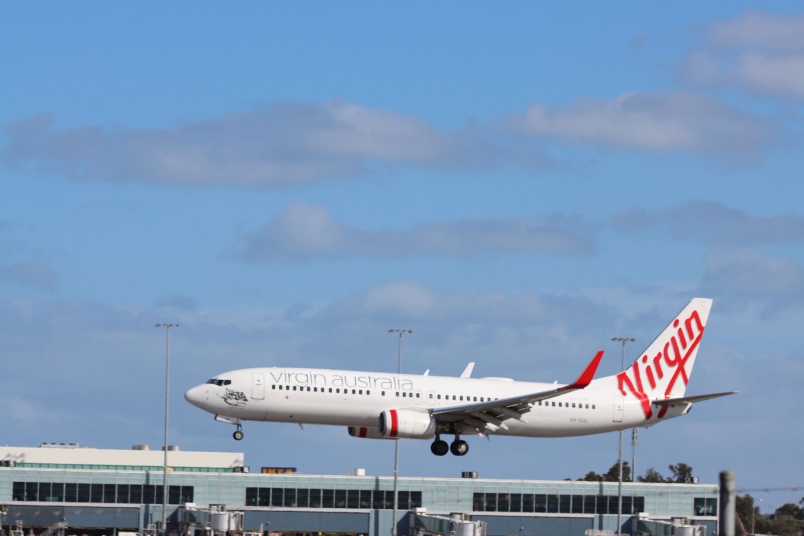 Canon EOS 90D sample photo. Boeing 737, virgin, australia photography