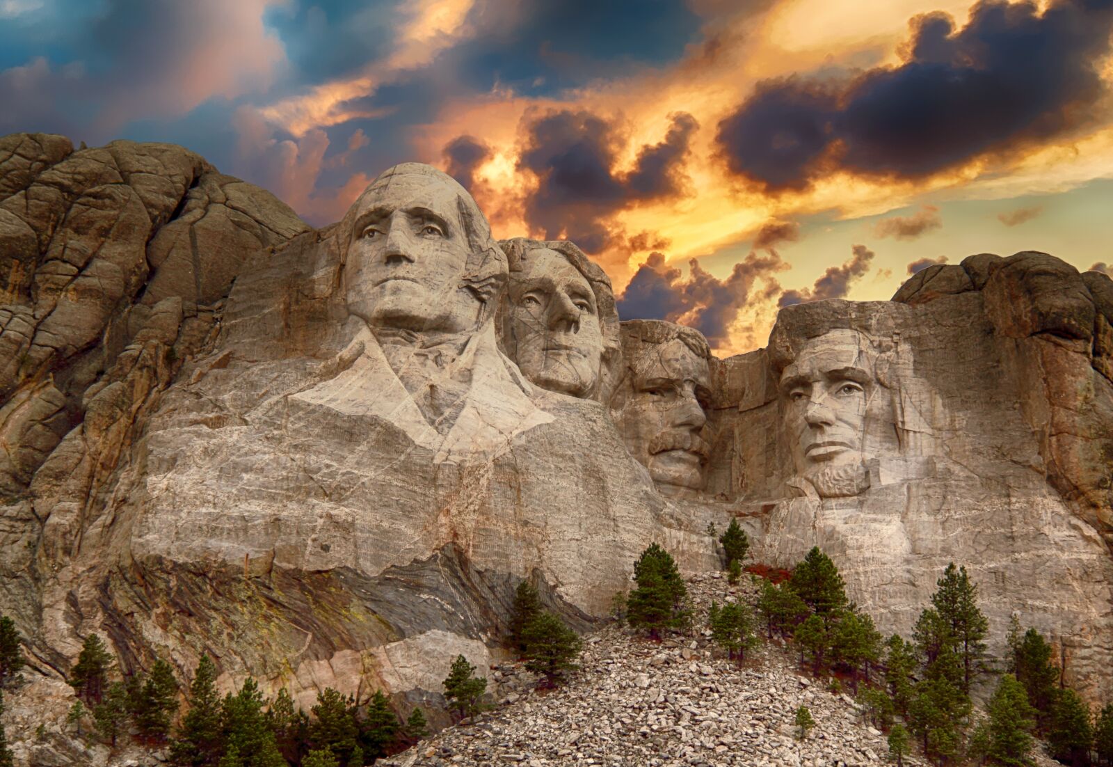 Canon EF-S 18-200mm F3.5-5.6 IS sample photo. Mount rushmore, monument, america photography