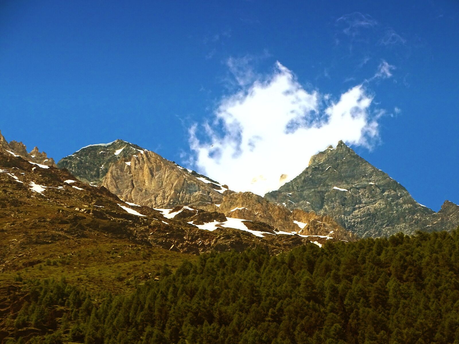 Sony Cyber-shot DSC-HX400V sample photo. Mountains, switzerland, valais photography