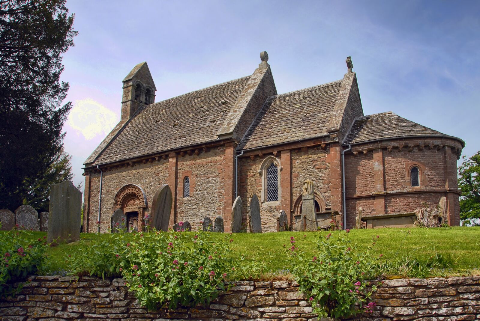 Nikon D200 sample photo. Kilpeck, church, england photography