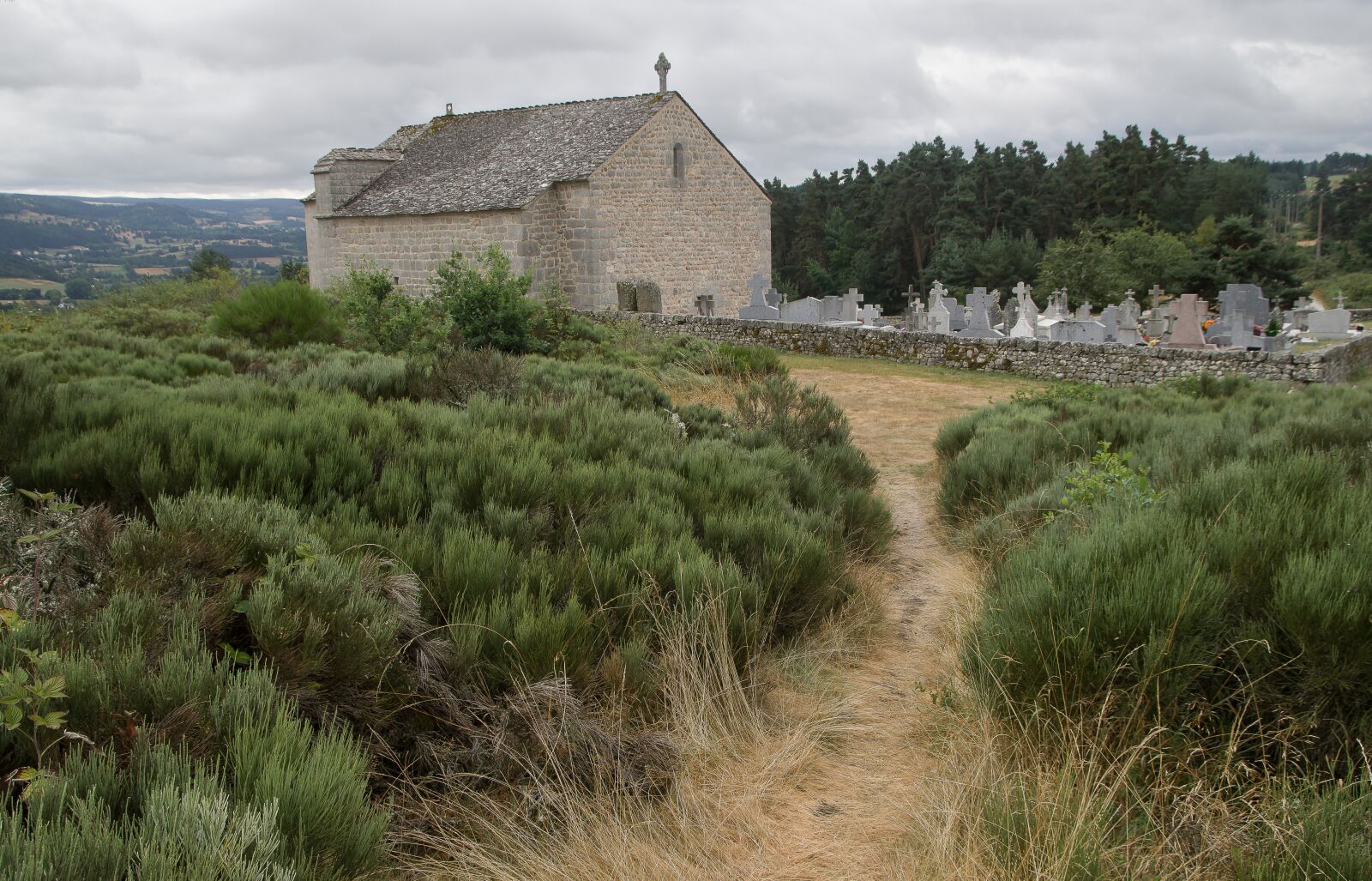Pentax KP sample photo. France, lozère, chapel photography