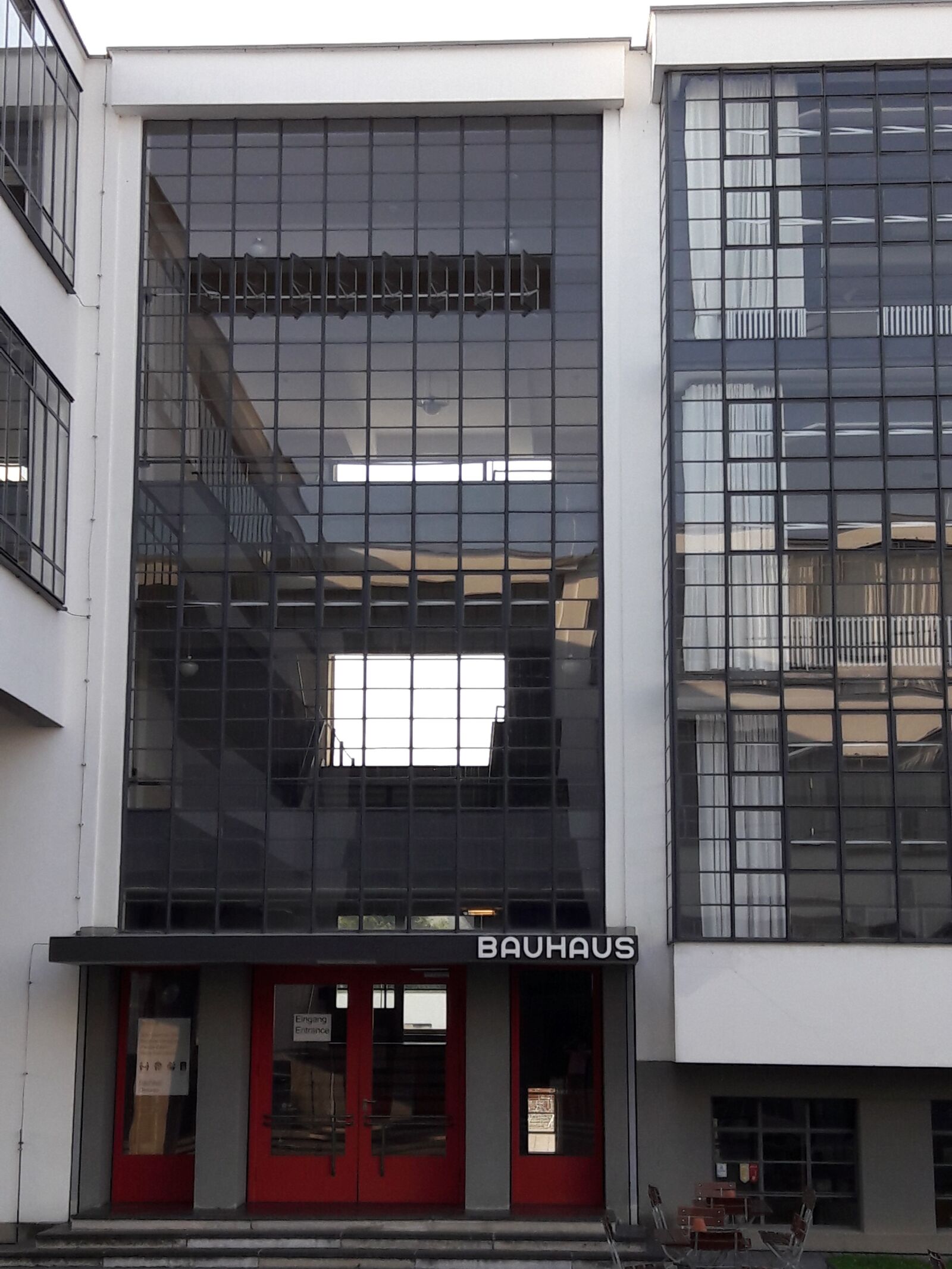 Samsung Galaxy A30 sample photo. Dessau, bauhaus, architecture photography