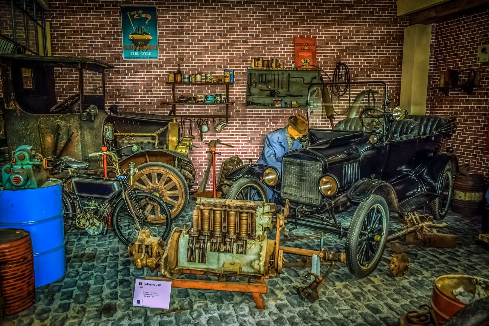 Nikon D3300 sample photo. Garage, repairs, car photography