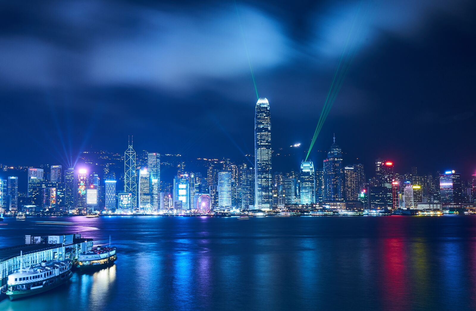 Sony a7 II sample photo. Hong kong, china, night photography