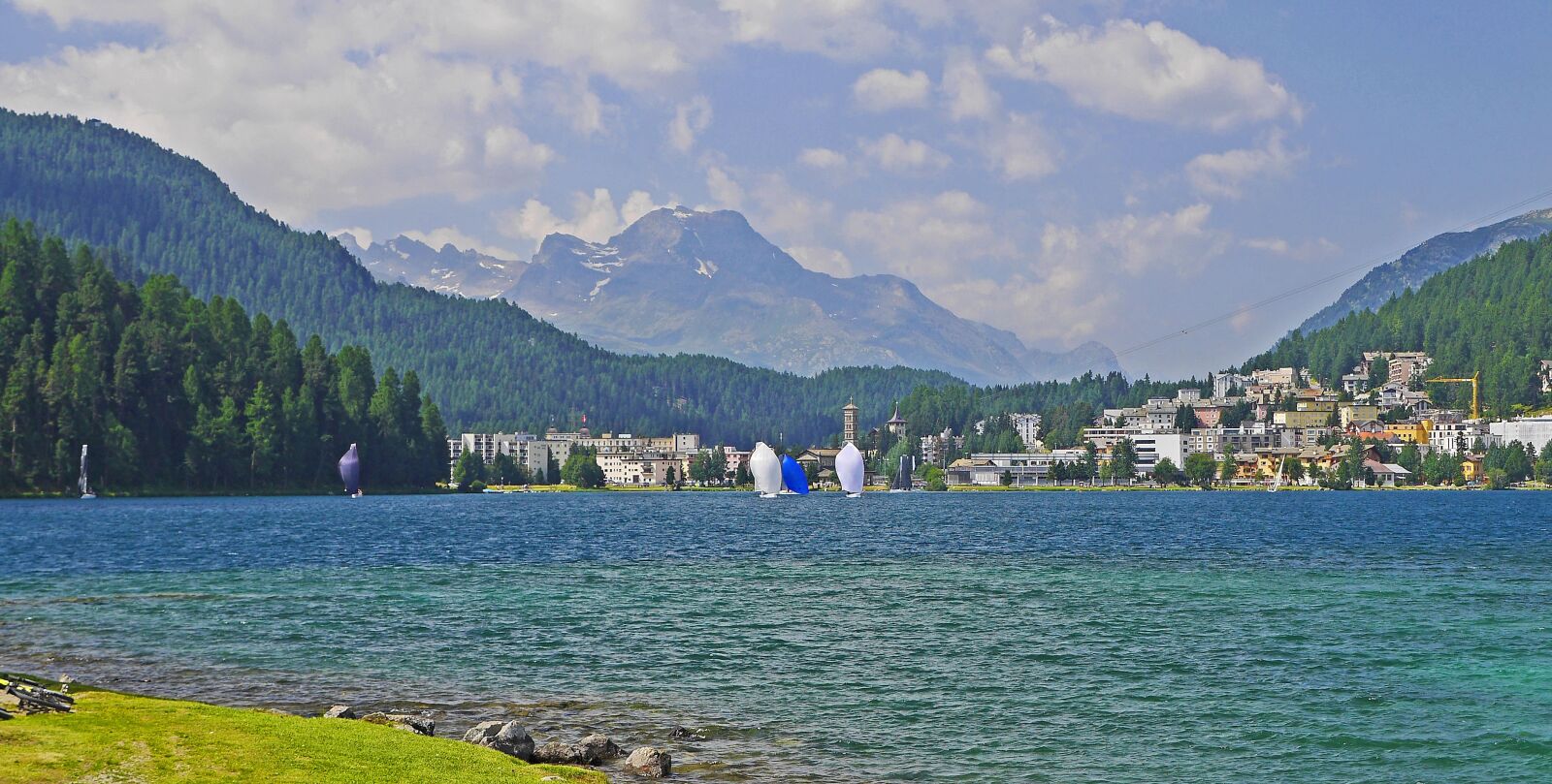 Panasonic Lumix DMC-GH3 sample photo. Lake st moritz, engadin photography