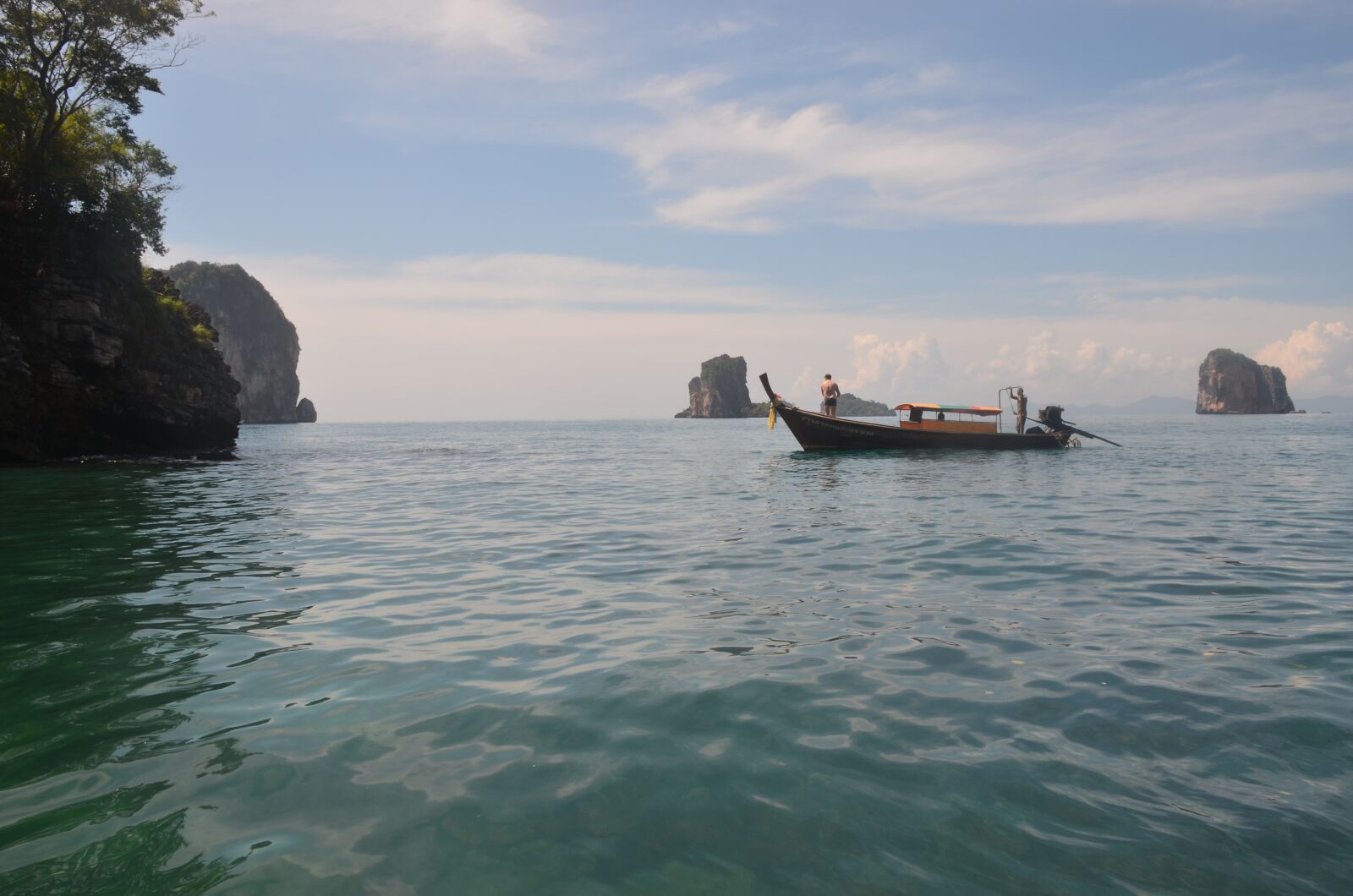 Nikon D5100 sample photo. Island, boat, sea photography