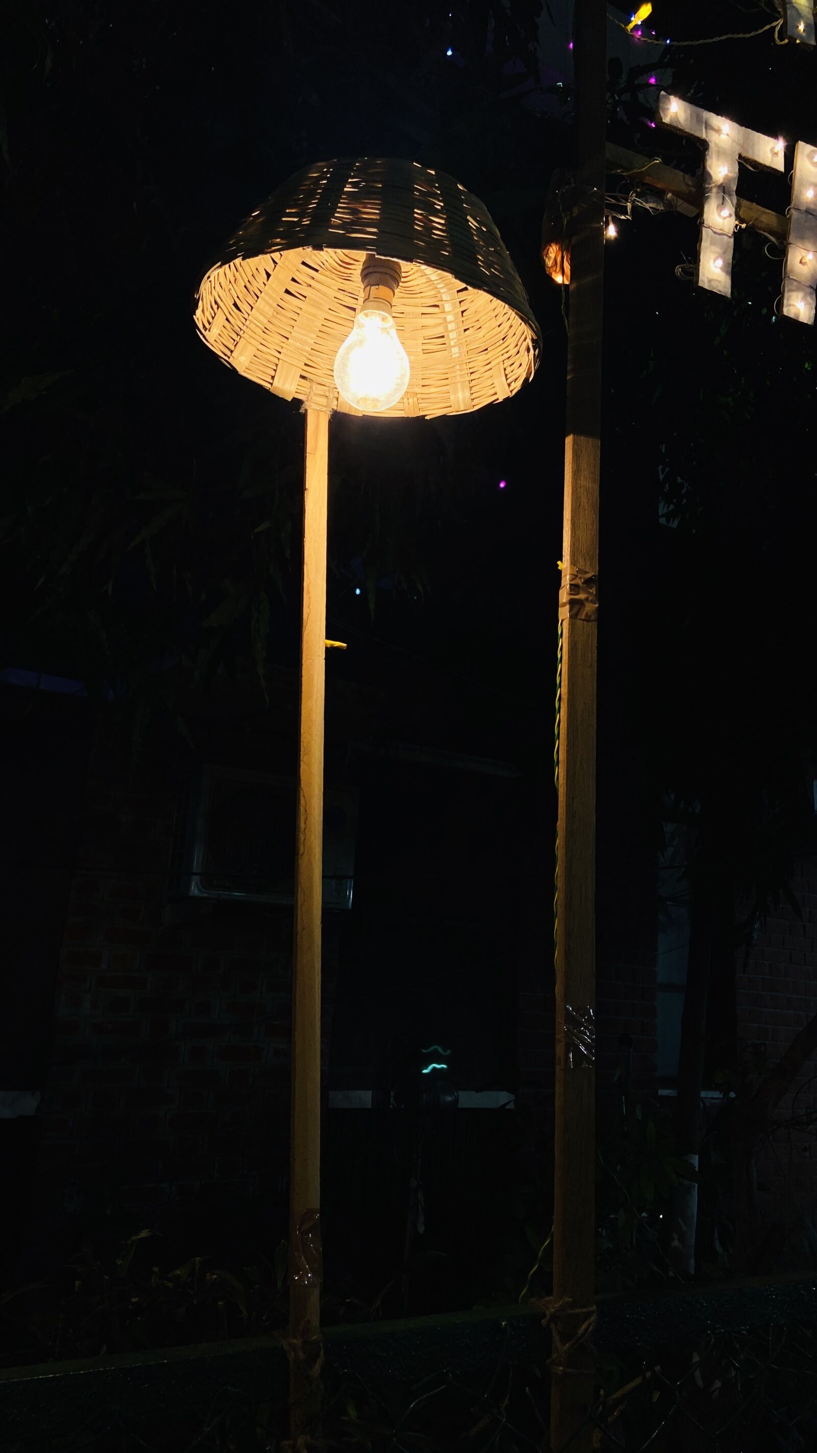 Apple iPhone 11 sample photo. Lamp, light, decoration photography
