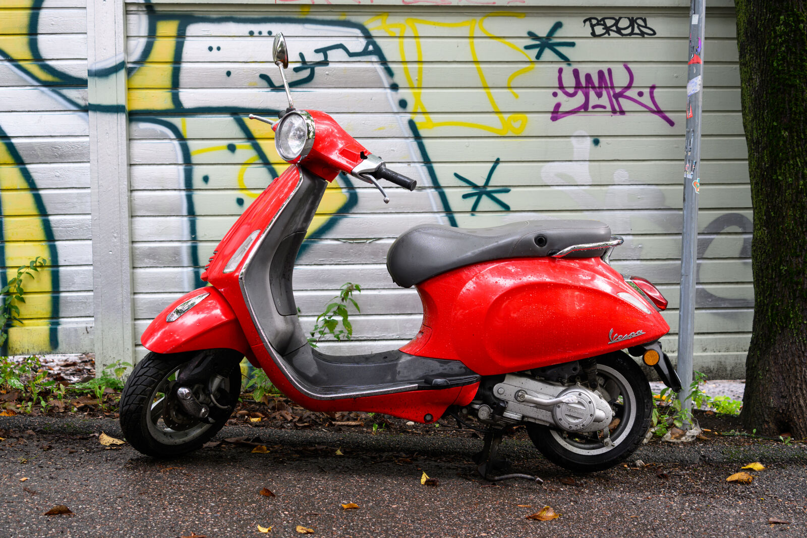 Nikon Z8 sample photo. Scooter street photography