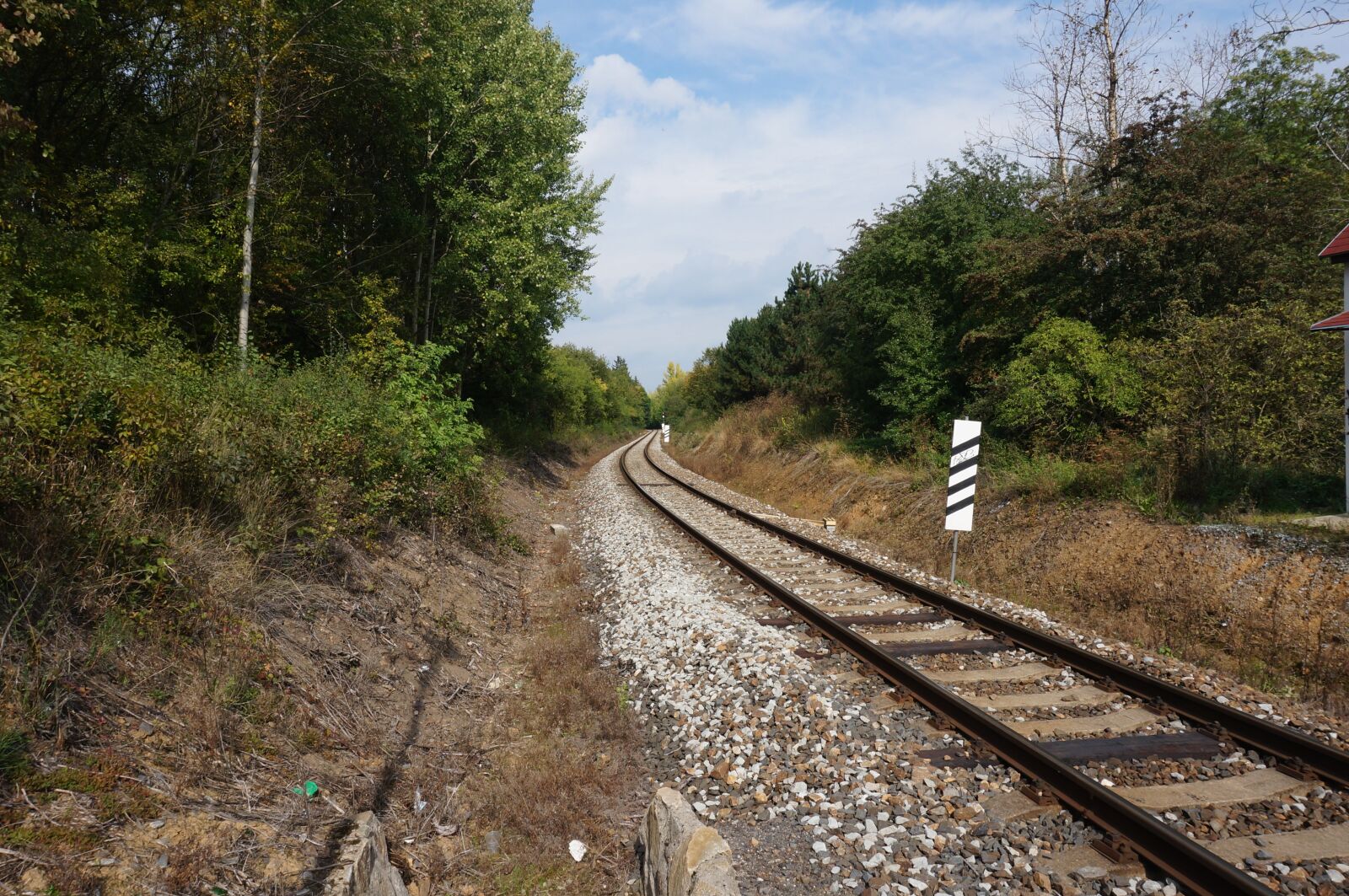 Sony Alpha NEX-3N sample photo. Track, railway, railroad tracks photography
