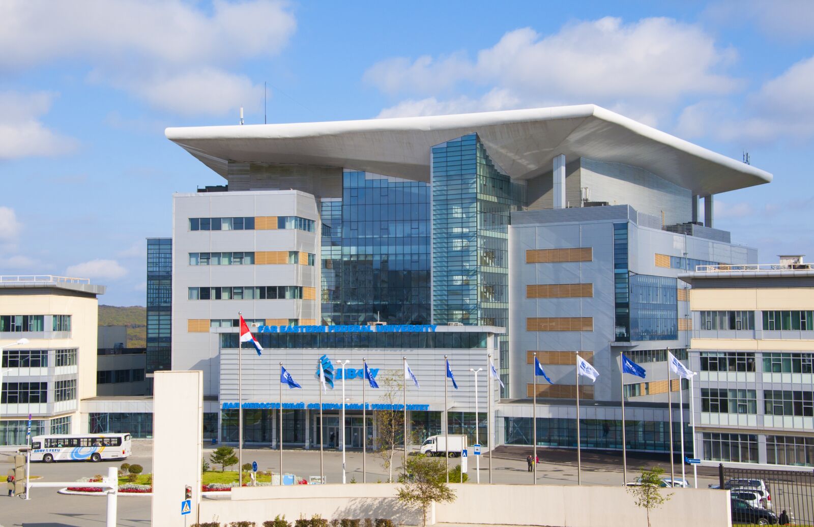 Nikon D90 sample photo. Fefu, university, vladivostok photography