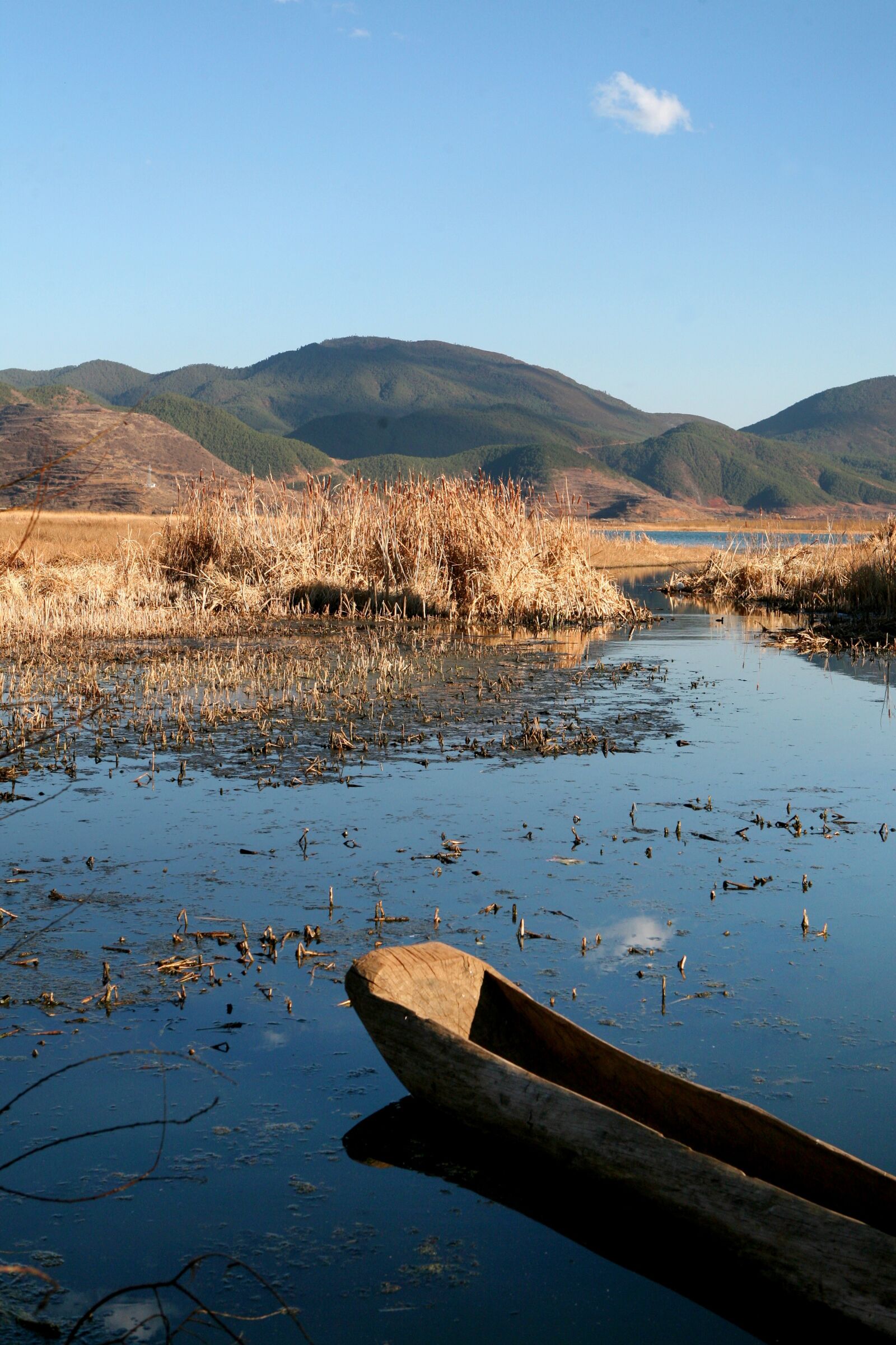 Canon EOS 5D sample photo. Lugu lake, autumn, plateau photography