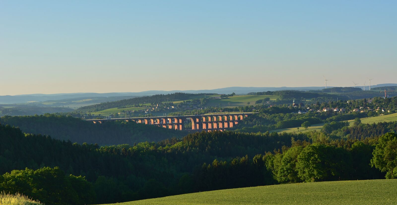 Nikon D5200 sample photo. Vogtland, viaduct, architecture photography