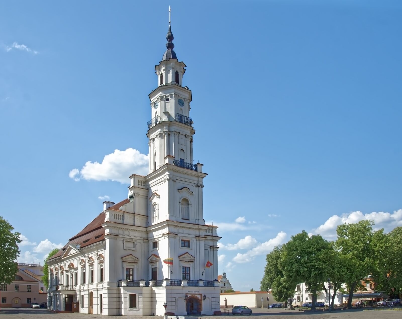 Nikon D7000 sample photo. Lithuania, kaunas, town hall photography