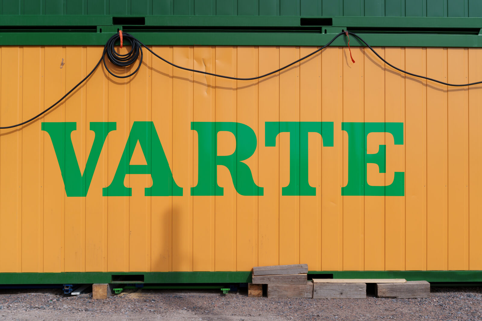 Sony a7R V sample photo. Varte container photography