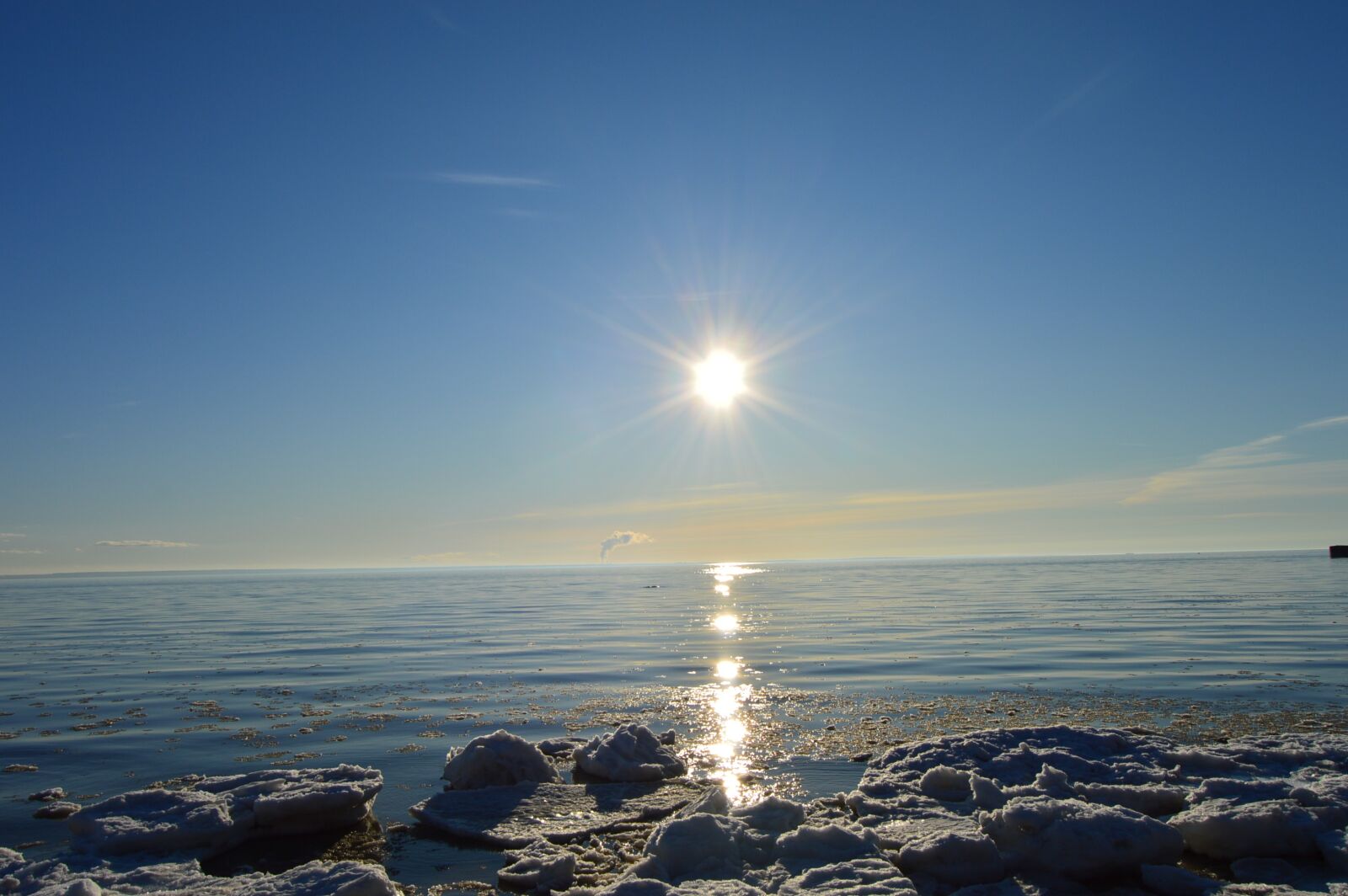 Nikon D3200 sample photo. Sun, coast, ice photography