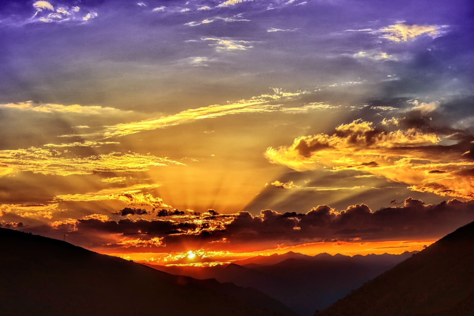 Nikon D7100 sample photo. Sunset, dawn, nature photography