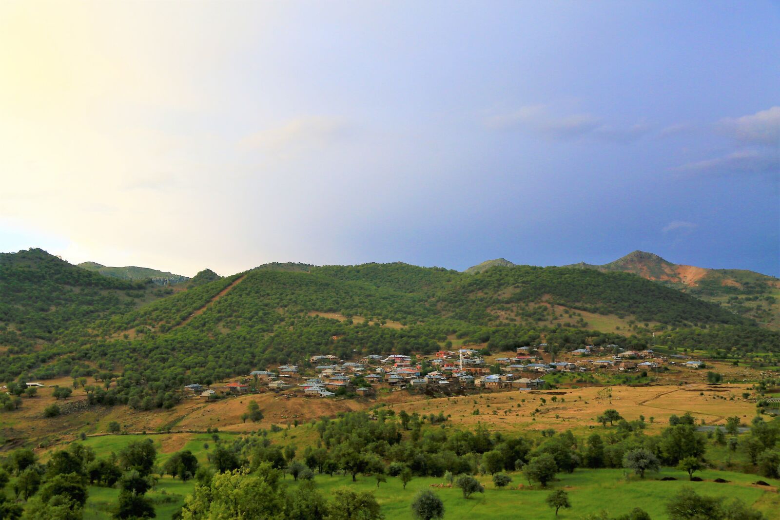 Canon EF 24-105mm F4L IS USM sample photo. Landscape, village, nature photography