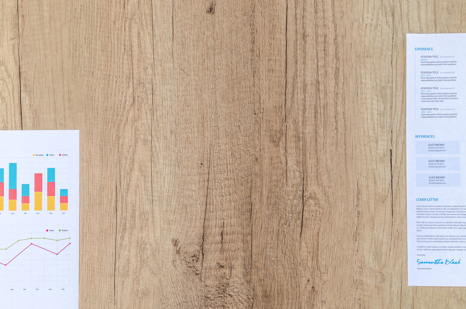 Nikon D5100 sample photo. Above, background, blank, business photography