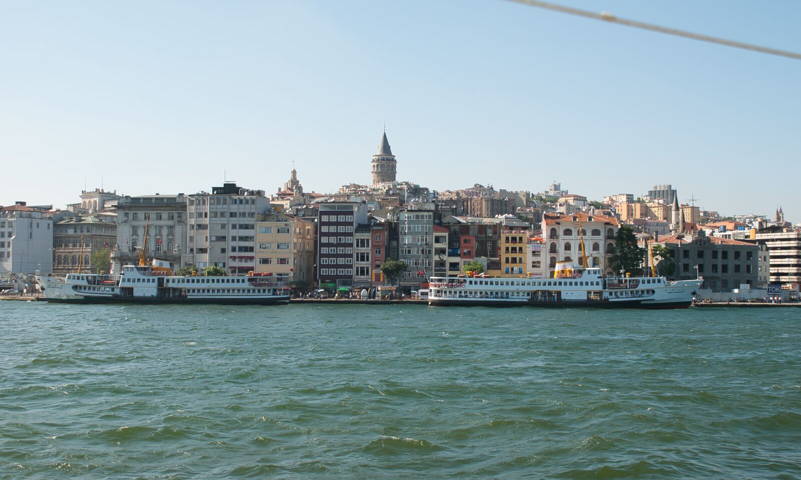 Nikon D80 sample photo. Ferry, bosphorus, sea photography