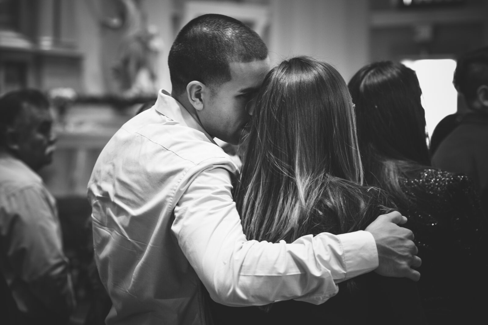 Nikon D7100 sample photo. Couple, church, black and photography