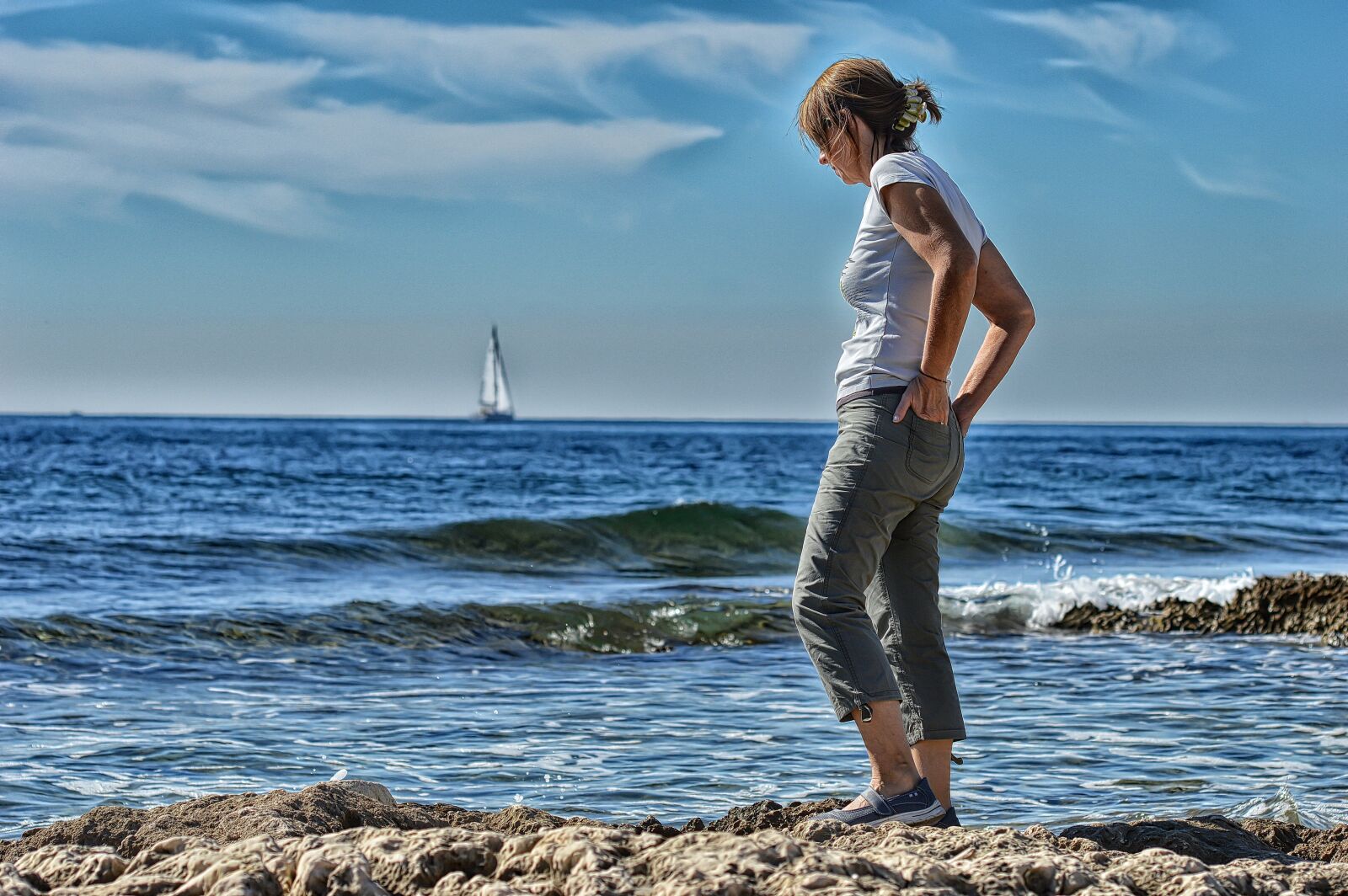 Nikon D3200 sample photo. Sea, beach, water photography