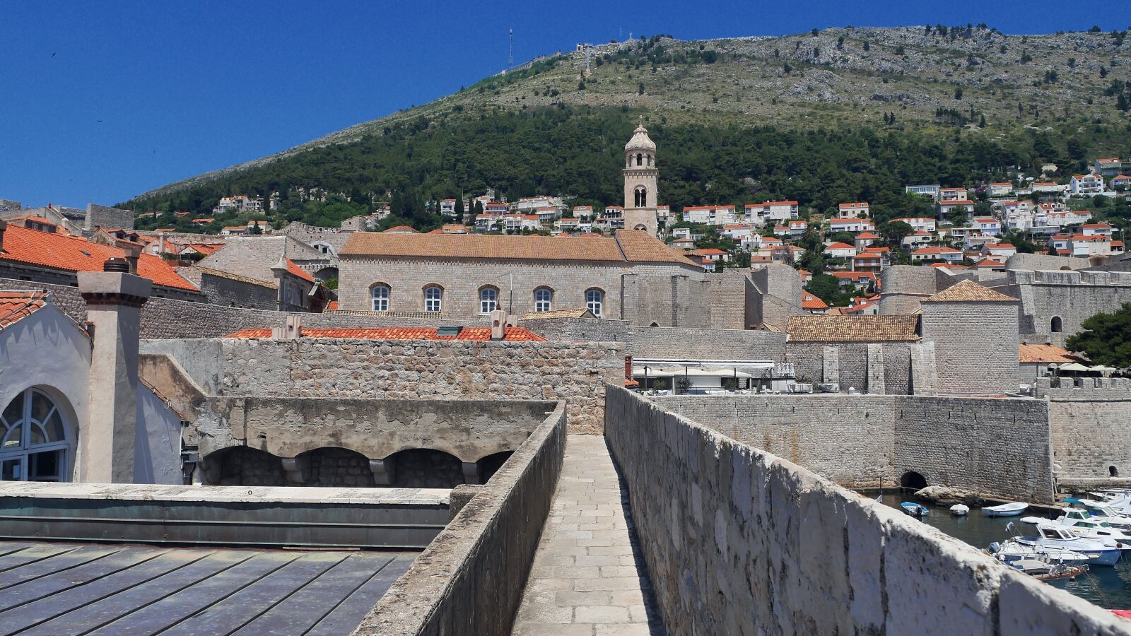Panasonic Lumix DMC-GX7 sample photo. Dubrovnik, walls, vista photography