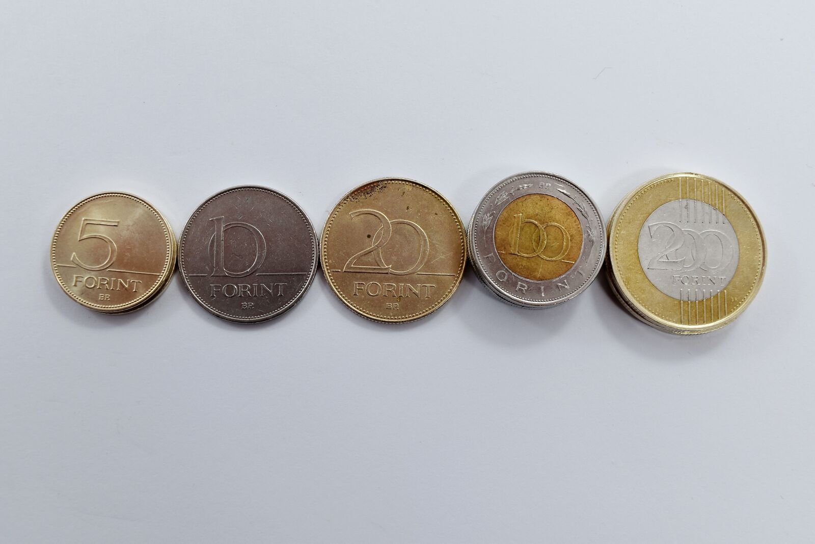Nikon D5500 sample photo. Coins, europe, finance, forint photography