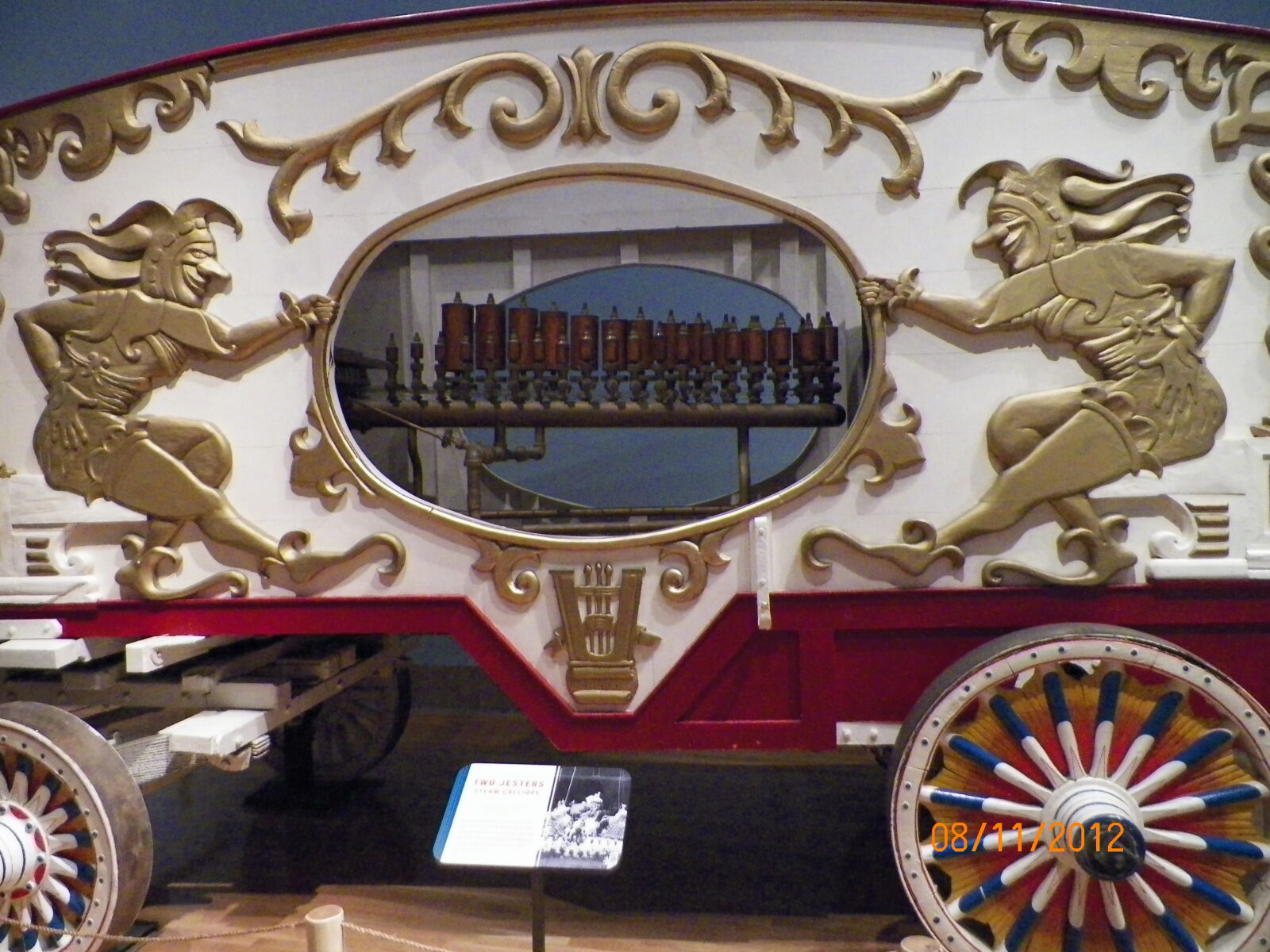 Kodak EASYSHARE Z5010 DIGITAL CAMERA sample photo. Circus, circus, wagon, florida photography