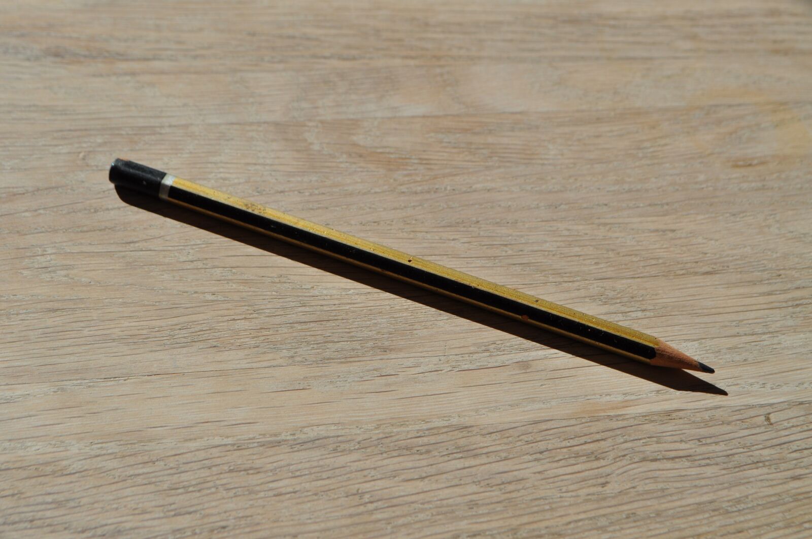 Nikon D5000 sample photo. Pencil, write, contrast photography