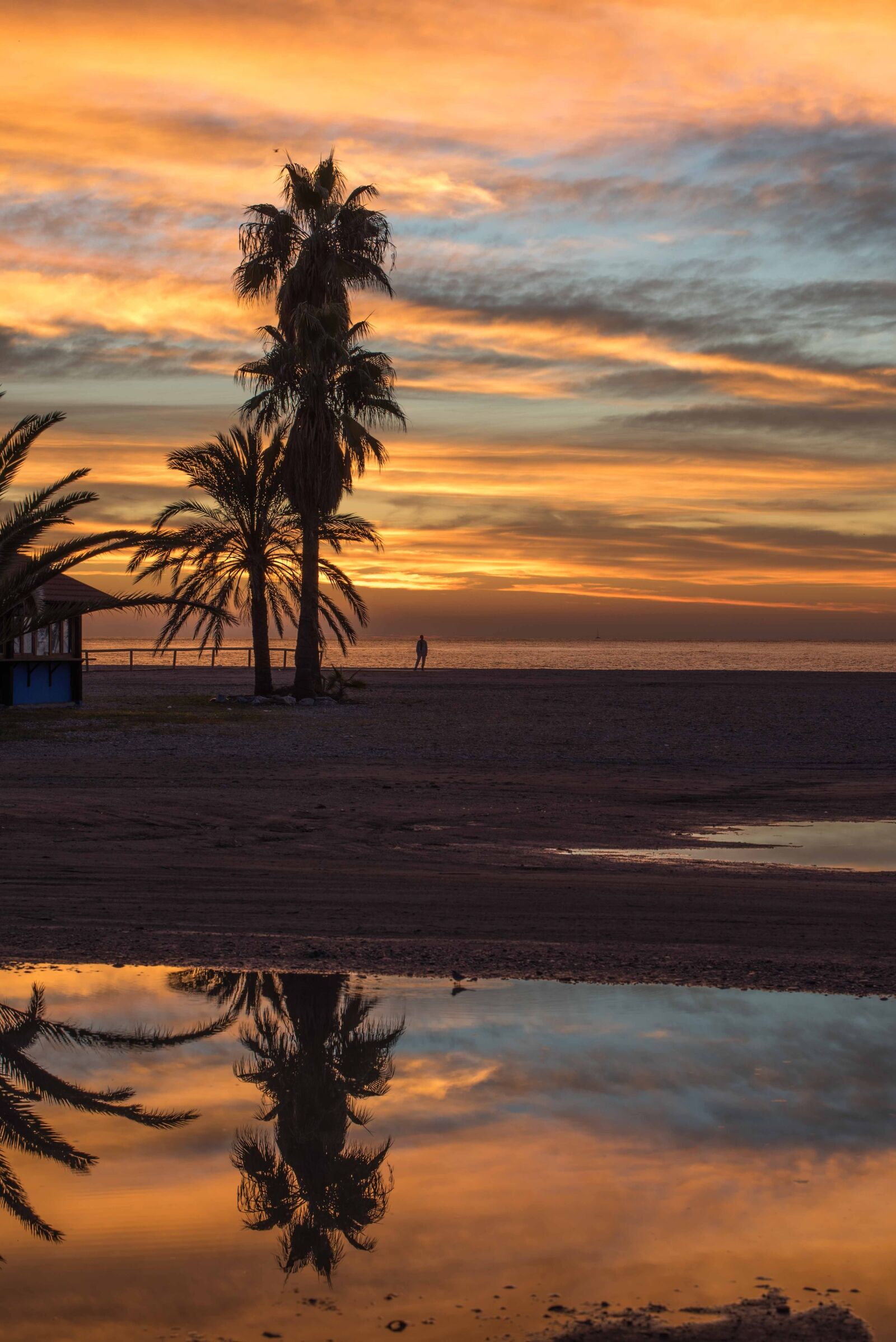 Nikon D750 sample photo. Sunrise, sea, mirroring photography