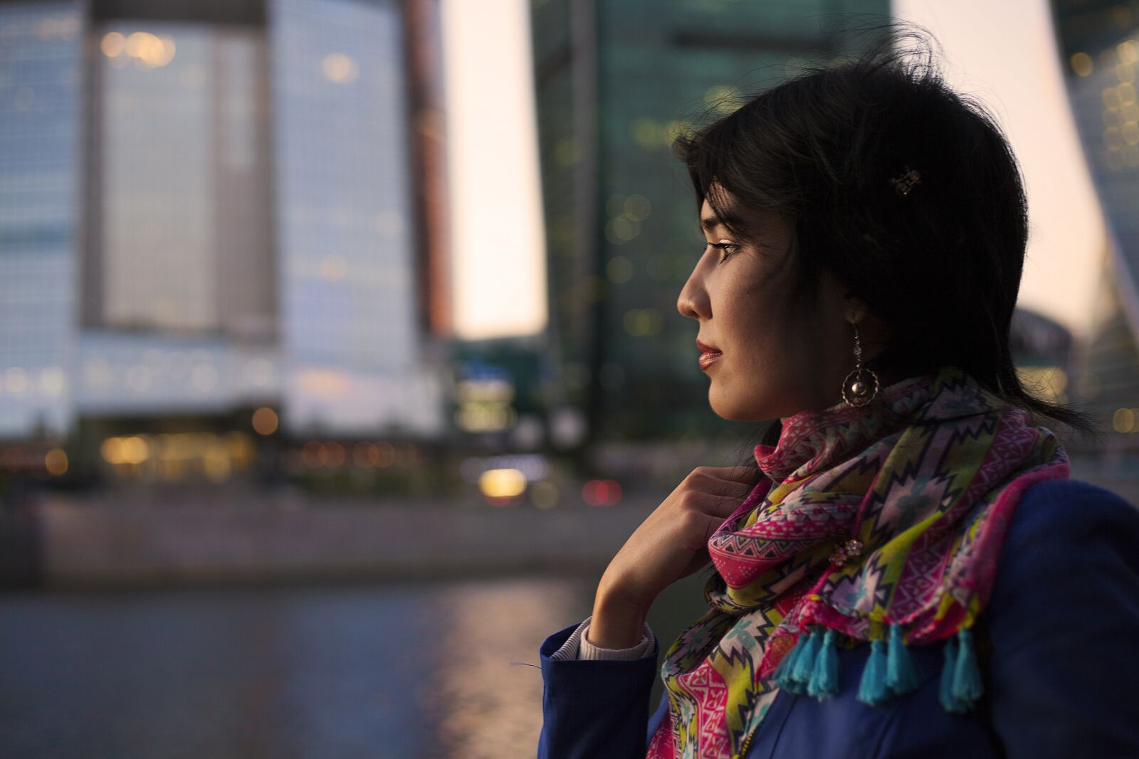 Canon EOS 5D Mark II sample photo. Girl, view, thoughtfulness photography