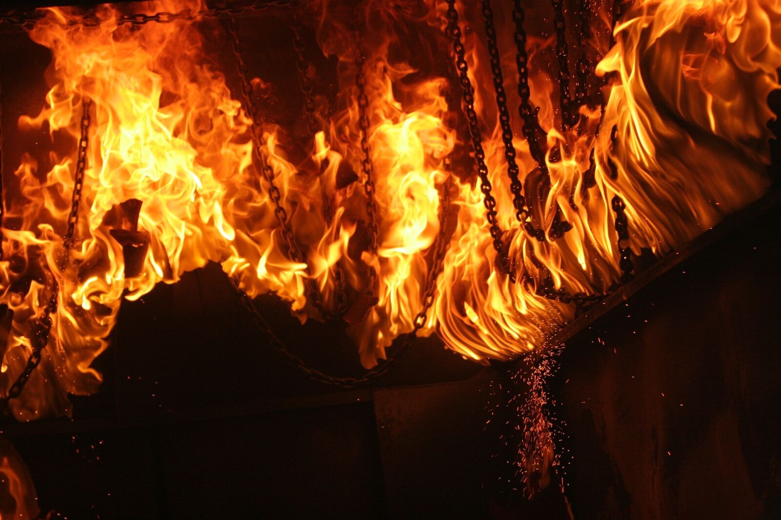 Canon EOS 20D sample photo. Firefighters, training, live photography