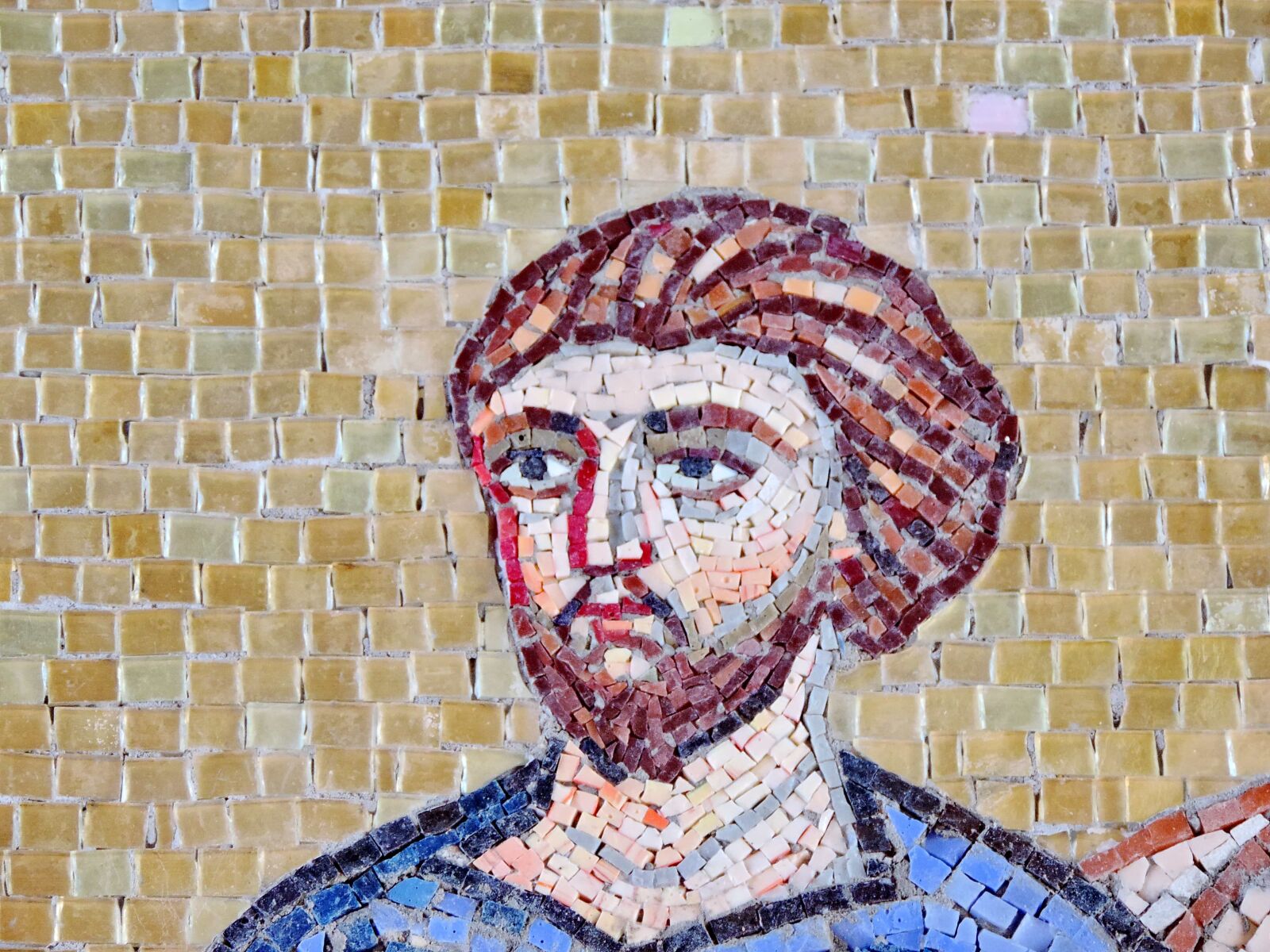 Nikon Coolpix P520 sample photo. Man, portrait, art, mosaic photography