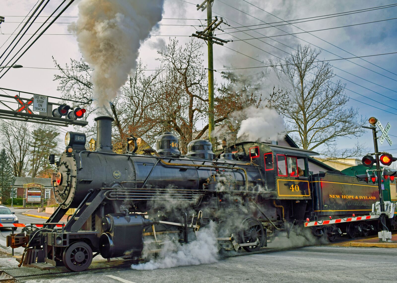 Nikon D3300 sample photo. Christmas, locomotive, train photography