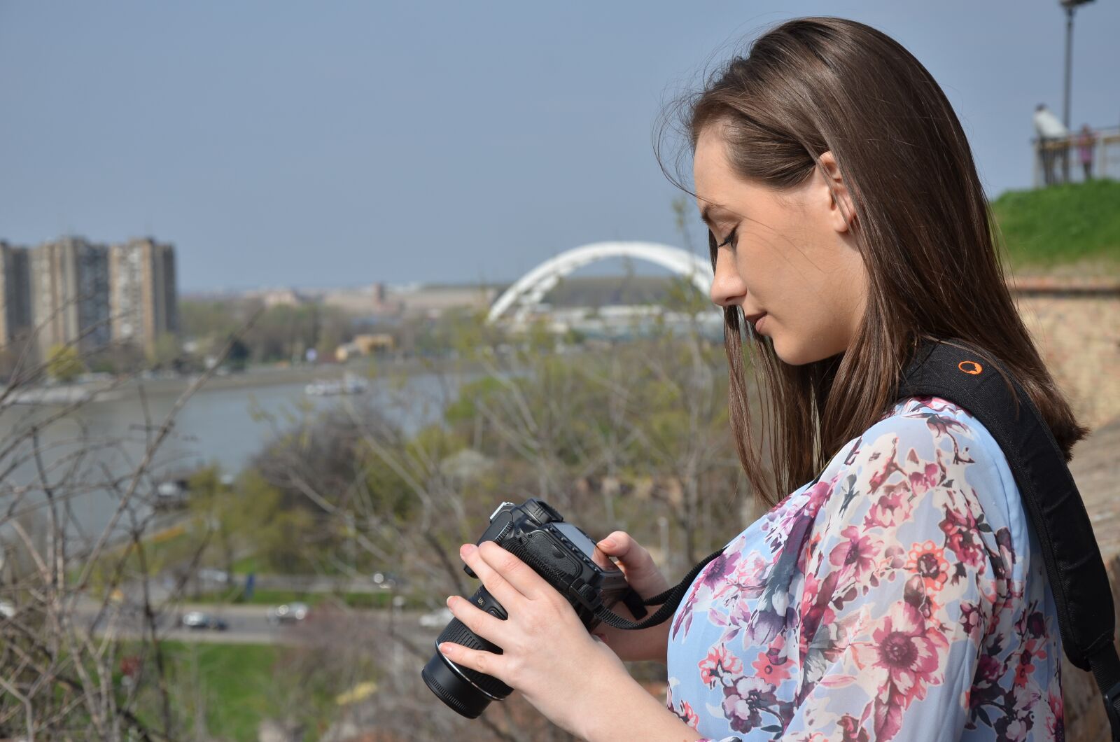 Nikon D7000 sample photo. Girl, nature, photographer photography