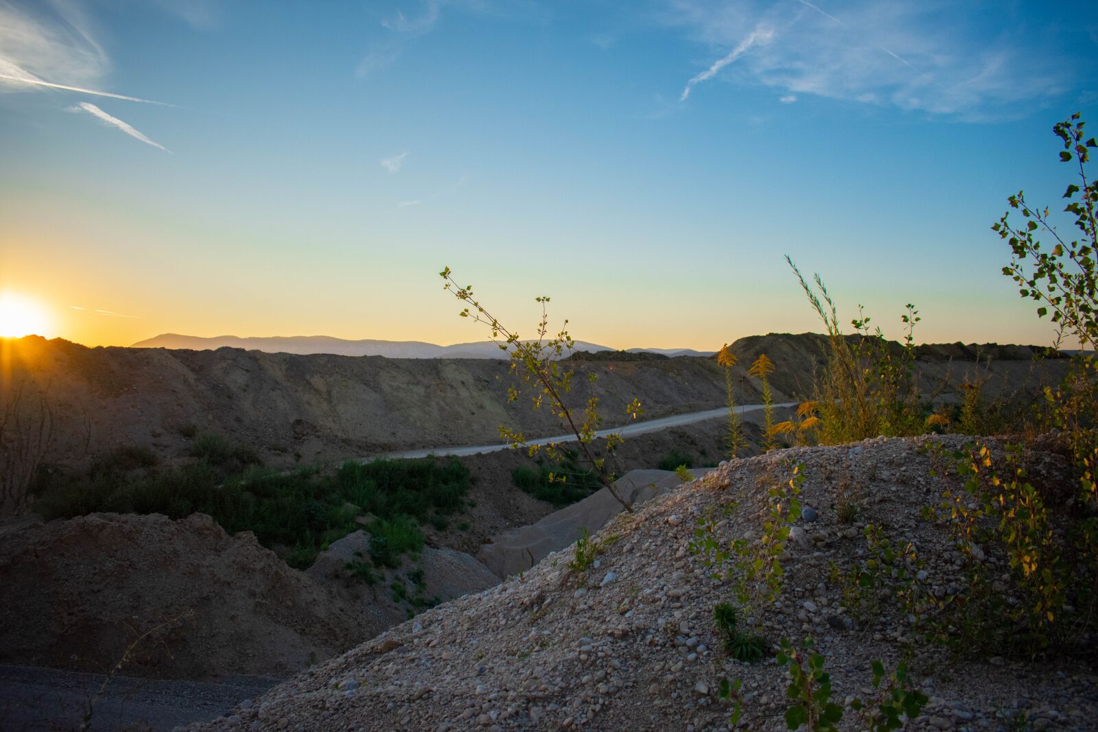 Nikon D3400 sample photo. Gravel, gravel pit, fallow photography