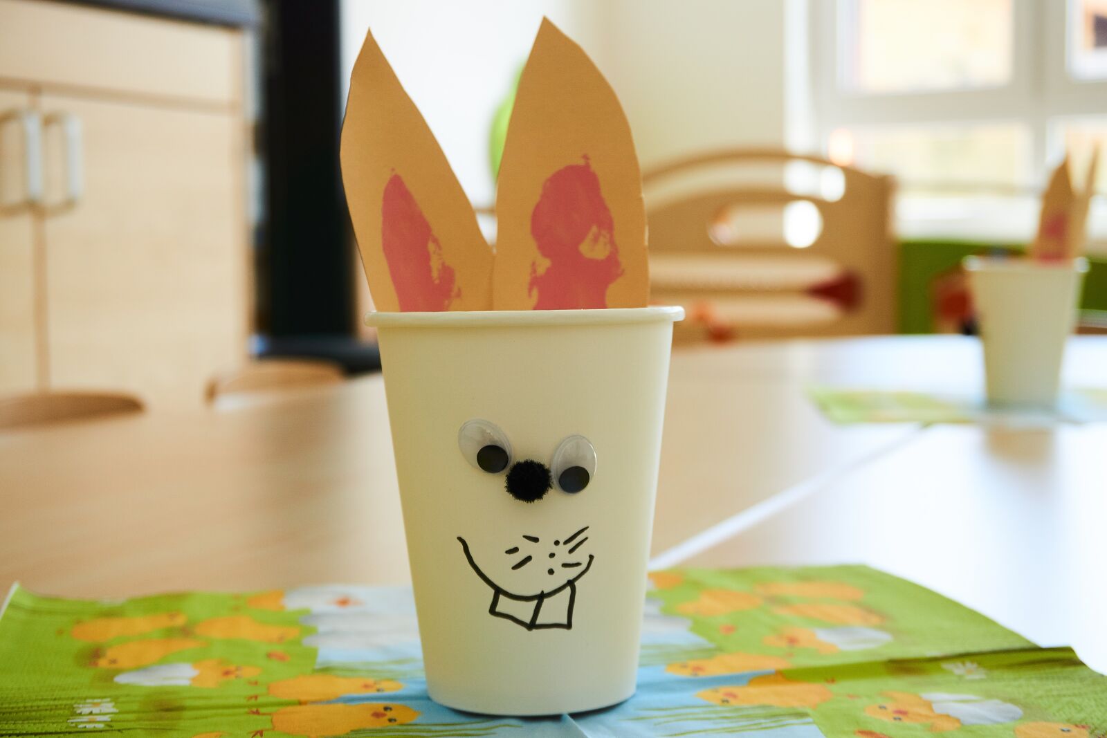 Sony a6000 sample photo. Easter, easter bunny, kindergarten photography