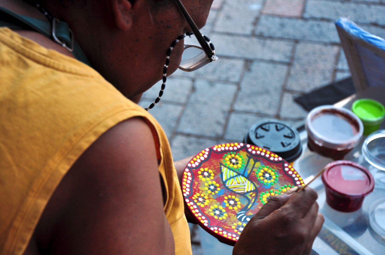 Nikon D90 sample photo. Aborigine, art, culture photography