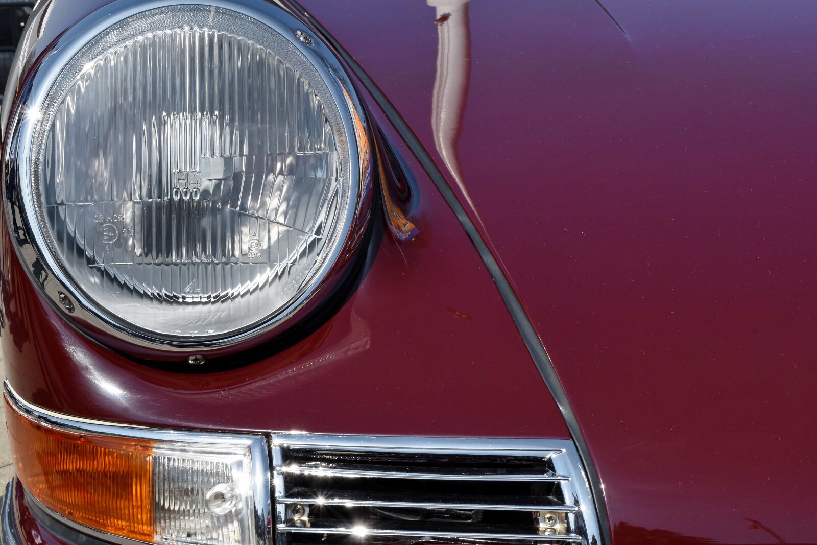 Nikon D5500 sample photo. Automobile, bumper, chrome, headlight photography