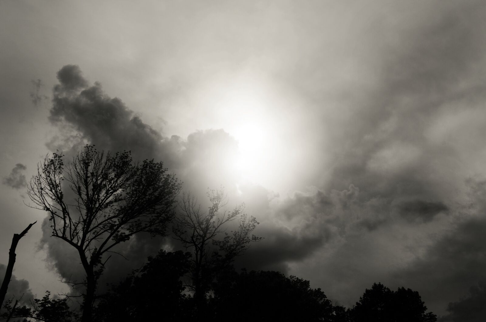 Nikon D5100 sample photo. Dark sky, weather, climate photography