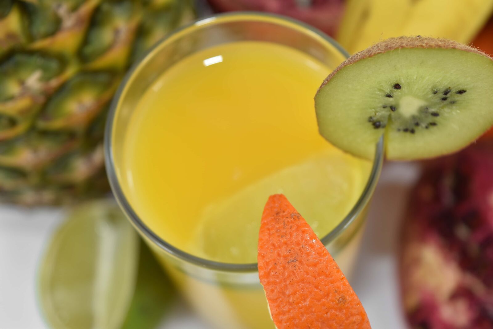 Nikon D5500 sample photo. Cocktail, key lime, kiwi photography